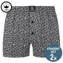 Výhodný set 2 kusů šedých XXL trenýrek | Panskeponozky.eu