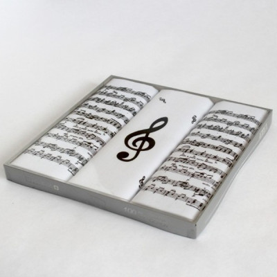 Pánské kapesníky noty Pánské kapesníky noty