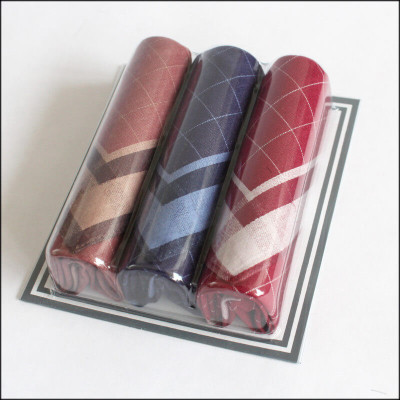 Pánské tmavé kapesníky - set 3 ks