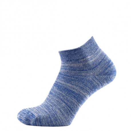 Kotníčkové ponožky melír modrý | Sport