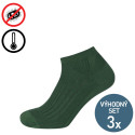 Sportovní kotníčkové ponožky s cool efektem Outdoor - 3 páry