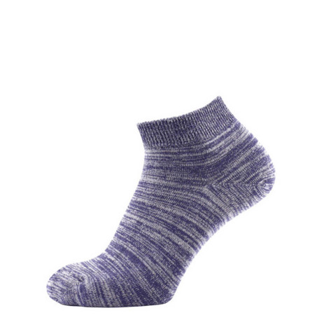 Kotníčkové ponožky melír | KNITVA