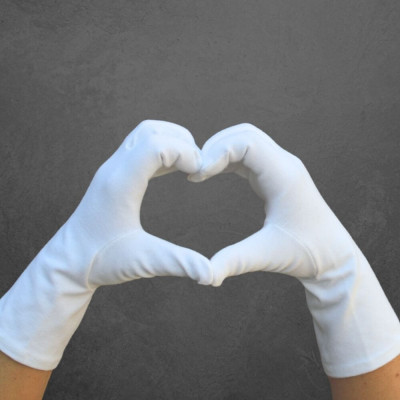 Pánské rukavice ze 100% bavlny - 2 páry