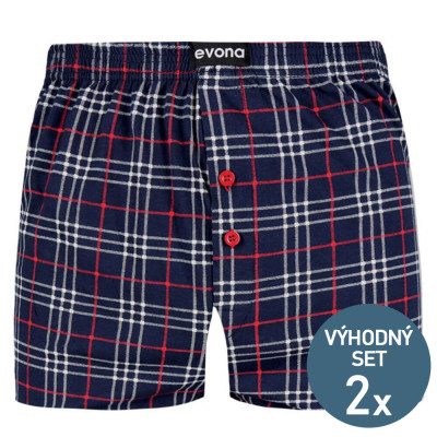 Pánské trenky DELON modré - 2 kusy