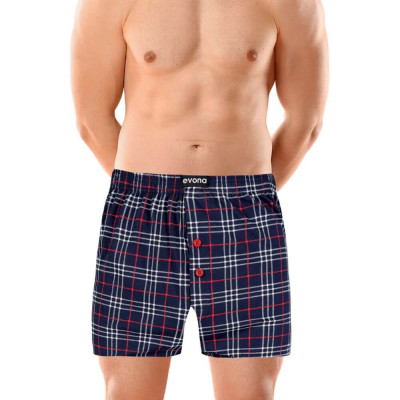 Pánské bavlněné trenky DELON – 2 kusy modré | Panskeponozky.eu