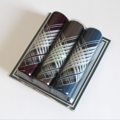 Elegantní pánské bavlněné kapesníky - sada 3 kusů | Panskeponozk.eu