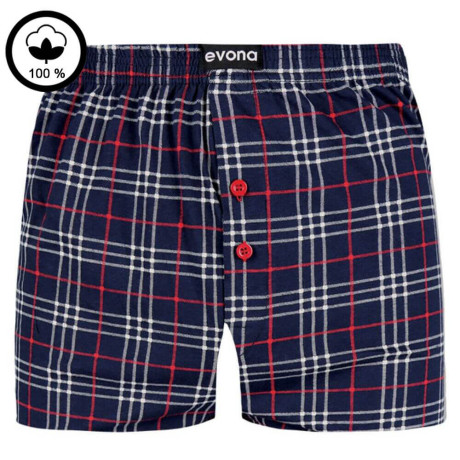 Pánské bavlněné trenky DELON – modré | Panskeponozky.eu