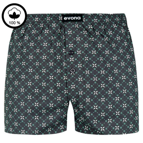 Pánské bavlněné trenky DELON zelené L – 4XL | Panskeponozky.eu