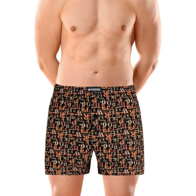 Bavlněné trenky DELON 4XL oranžové – česká kvalita | Mojeponozky.cz