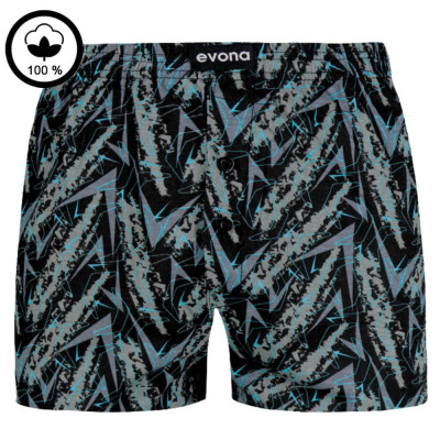 Bavlněné trenky DELON 4XL šedo-černé - 2 kusy | Mojeponozky.cz