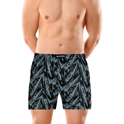 Pánské trenky DELON 4XL šedo-černé