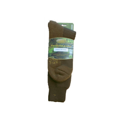 Vlněné termo ponožky vysoké kvality z české výroby | KNITVA