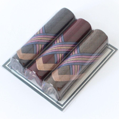 Elegantní látkové kapesníky pro pány - sada 3 kusů | Panskeponozky.eu