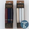 Pánské látkové kapesníky: Výhodná sada 6 ks (2 krabičky) | KNITVA