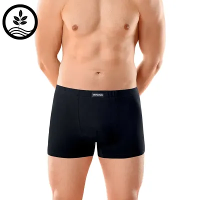 Luxusní pánské boxerky s modalem černé – EVONA | Panskeponozky.eu