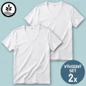 Funkční trika s modalem - výstřih do V - 2 kusy | Panskeponozky.eu