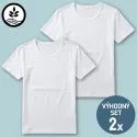 Funkční trika s modalem - kulatý výstřih - 2 kusy | Panskeponozky.eu
