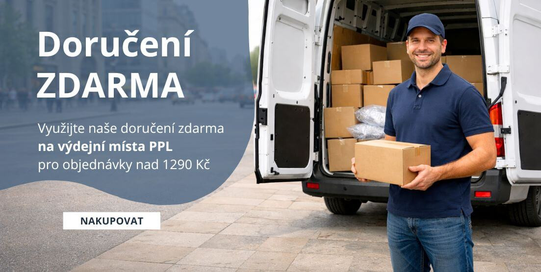 Doprava zdarma nad 1290 Kč