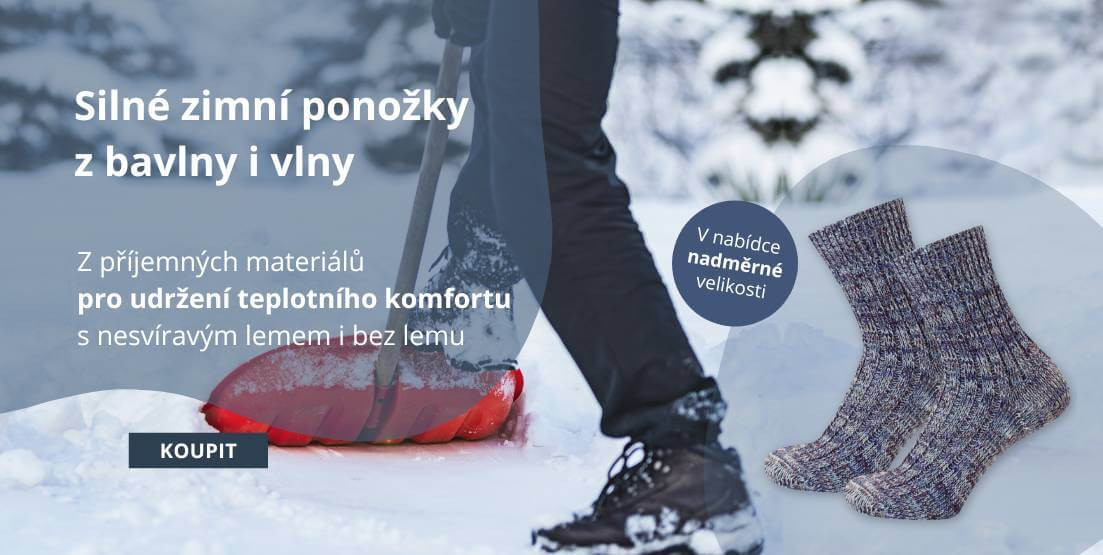 Hřejivé pánské ponožky