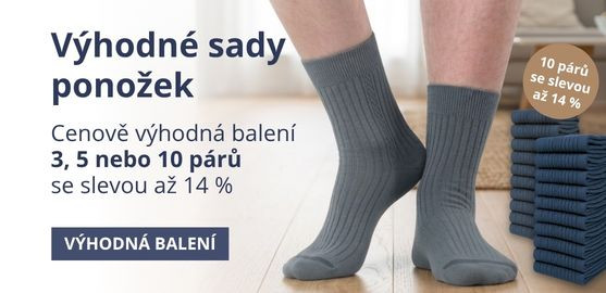 Výhodná balení ponožek